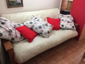 Futon reforzado pino masizo