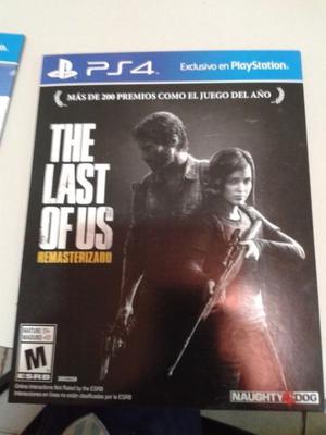 Juego PS 4, The Last Of Us Remasterizado