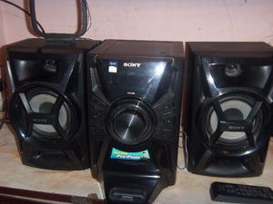 Minicomponente sony, cd, mp3, entrada ipod, control,