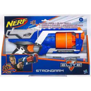 Nerf Strongarm Elite 6 Dardos Incluidos