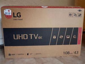 SMART TV LG UHD 4K MODELO UH