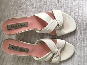 Sandalias blanca para salir