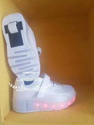 ZAPATILLAS CON LUCES RECARGABLES VENTAS POR MAYOR Y MENOR