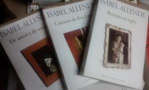 libros de isabel allende- varios titulos