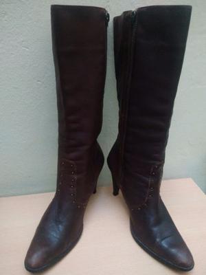 Botas Caña Alta Lady Stork Numero 39 Usadas Buen Estado!!!!