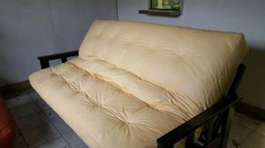 Colchon Para Futon 3 Cps. Eco Resortes - Envios Todo El Pais