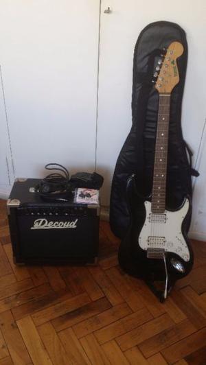 Guitarra Electrica Shamrock+Amplificador 20w+Accesorios