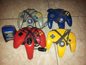 Joysticks + Juego Nintendo 64 (ver descripcion)