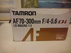 Lente tamron afmm f/4 5.6 ld macro 1:2 para nikon