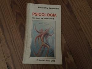 Libro PSICOLOGĪA. EN ÁREAS DE NORMALIDAD, de M Silvia