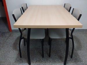 OPORTUNIDAD!! Vendo mesa y cuatro sillas