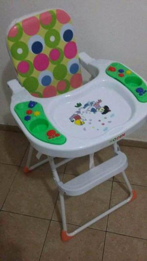 Silla musical de bebe.