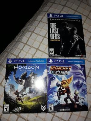 Vendo juegos ps4 nuevos!