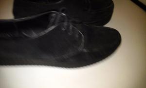 Zapatos 36 con plataforma mediana de goma