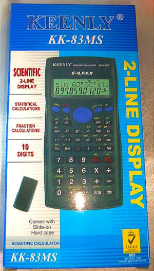 calculadora científica marca K