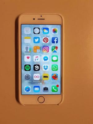 iPhone 6S 64gb,completo sin caja, impecable