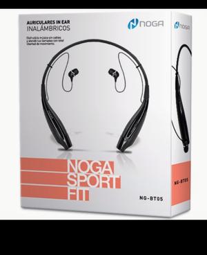 Auriculares bluetooth noga Sport recargables