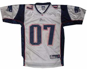Camiseta De Nfl -07- M - New England Patriots - Rbk