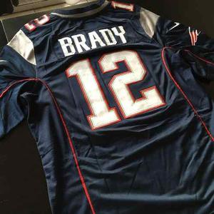 Camiseta Nfl New England Patriots 12 Brady  Ho