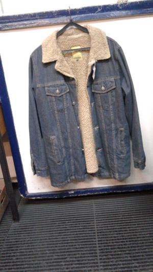 Campera d jeans con corderito