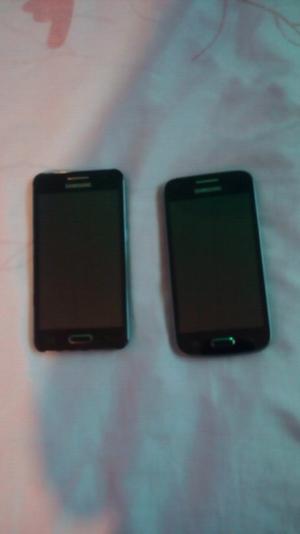 Dos celulares samsung core 2 y core plus