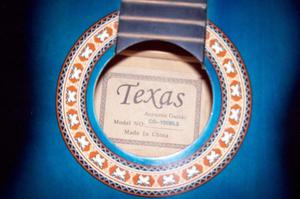 Guitarra criolla Texas