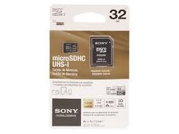 Memoria Micro Sd Sony 32gb Clase 10 Original 70mb/s
