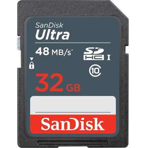 Memoria Sd Sandisk 32gb Ultra Fast 48mb/s !