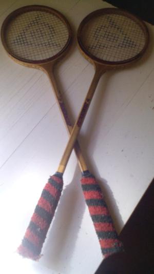 Raquets squash dunlop antiguas. El par $799 gonnet