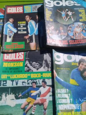 Revistas "Goles "