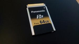 Tarjeta P2 Panasonic 64gb Nueva