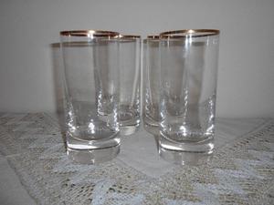 Vasos de cristal trago largo