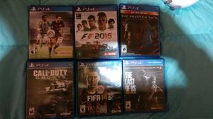 Vendo juegos de ps4