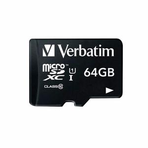 Verbatim Memoria Microsdxc 64 Gb C/adaptador Uhs-i Clase 10