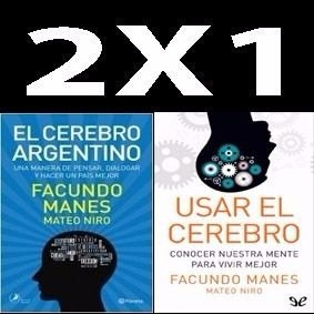 2x1 - El Cerebro Argentino + Usar El Cerebro- Nuevos Papel