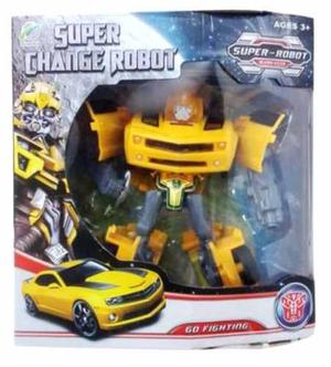 Auto Robot Transformers Super Change - Jugueteria Aplausos