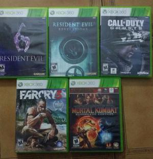 JUEGOS DE XBOX 360 ORIGINALES USADOS