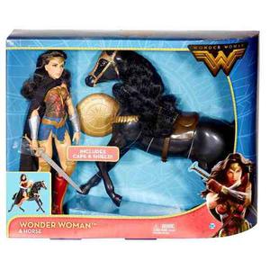 Wonder Woman Mujer Maravilla Y Caballo Juguetería El