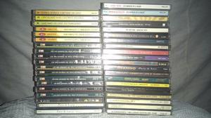 lote 42 cds originales de musica variados- PERMUTO POR