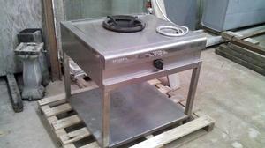 Anafe Industrial Para Wok Acero Inox