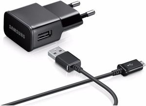 Cargador Samsung + Cable Usb A Micro Usb 2 Amperes- La Plata