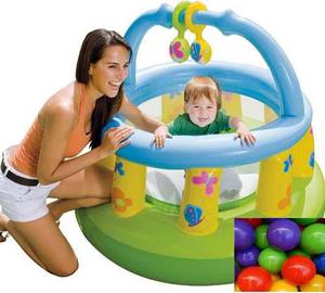 Corralito Bebe Pelotero Inflable Niño +100 Pelotas Envío