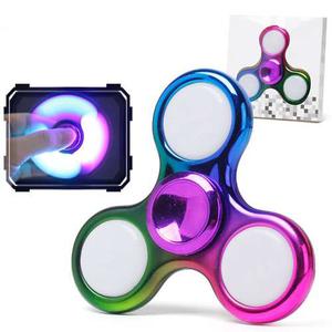 Hand Spinner 9 Luces Led Nuevos Colores Metalizados S Isidro