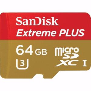 Memoria Micro Sd 64gb Sdxc Sandisk Extreme 90mb/s Go Pro 4k