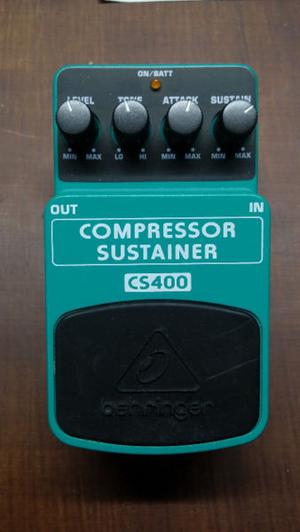 Pedal Compressor Sustainer Behringer Cs400