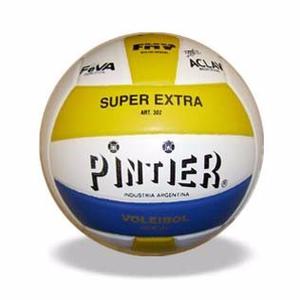 Pelota De Voleibol Pintier Super Extra Tricolor