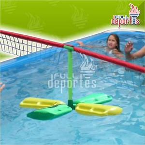 Red De Voley Flotante Para Pileta + Pelota Pvc! O F E R T A