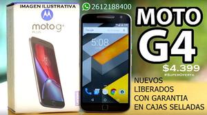 #SuperOferta - Moto G4 Normal $ // LIBRES NUEVOS EN