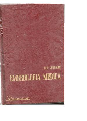 embriologia medica 3 ra. edicion dr. langman