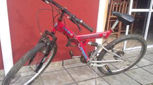 Bicicleta mountain bike doble suspencion rod26